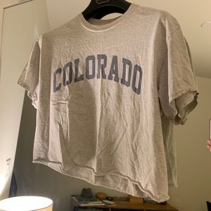 Brandy Melville Tops - Brandy Melville x John Galt Colorado Cropped Tee Brandy Melville Tops - Brandy Melville x John Galt Colorado Cropped Tee